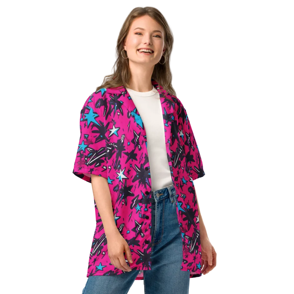 Voltage Pop on Button Shirt — Front