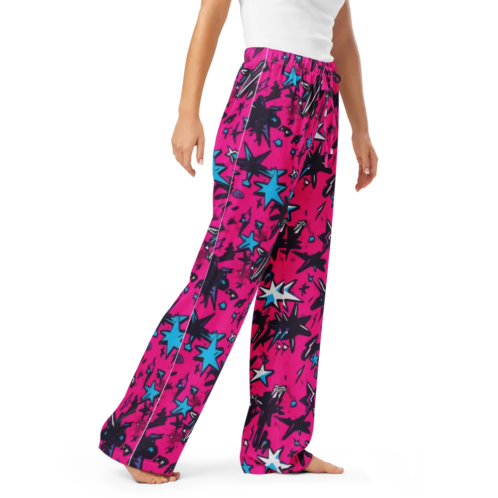Voltage Pop on Women's Pajama Pants — Right Front
