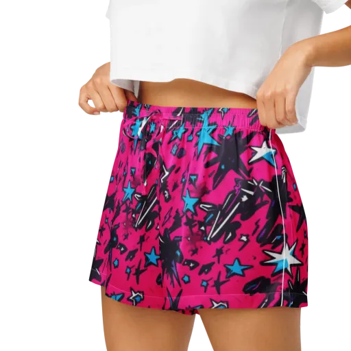 Voltage Pop on a Women's Pajama Shorts