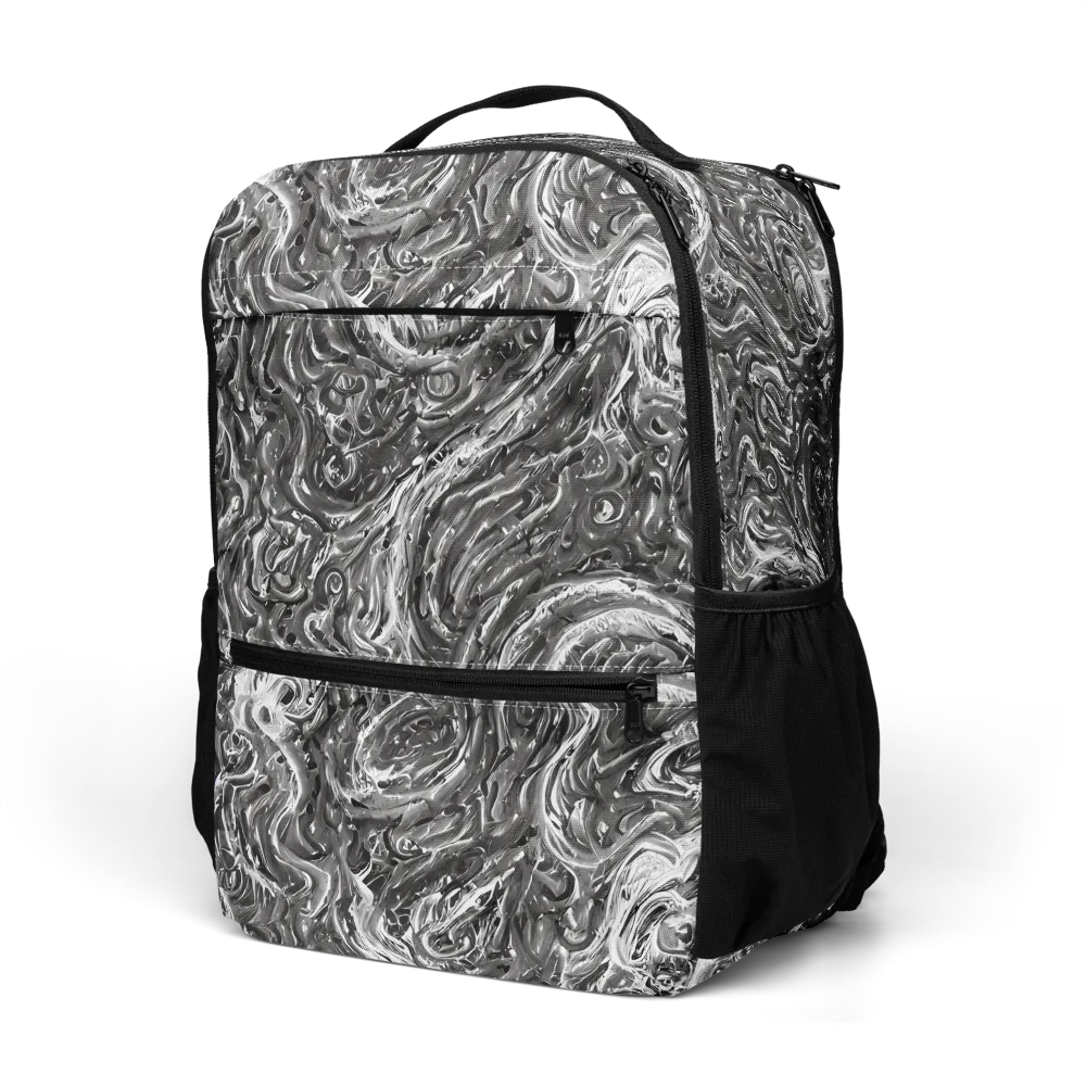 Nebulous Night on Utility Backpack — Left Front