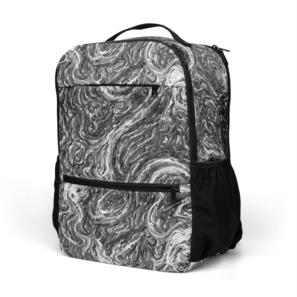 Nebulous Night on Utility Backpack — Left Front
