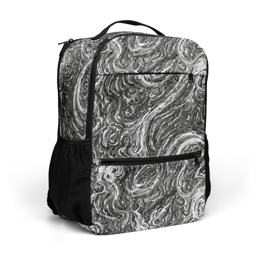 Nebulous Night on Utility Backpack — Right Front
