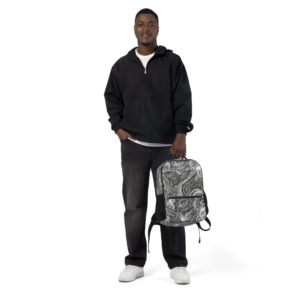 Nebulous Night on Utility Backpack — Front