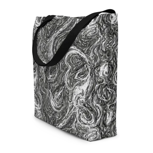 Nebulous Night on a Large Tote Bag W/ Pocket