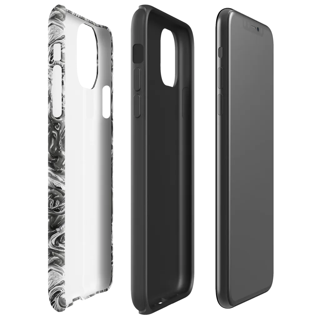 Nebulous Night on Tough Case for iPhone® — Right