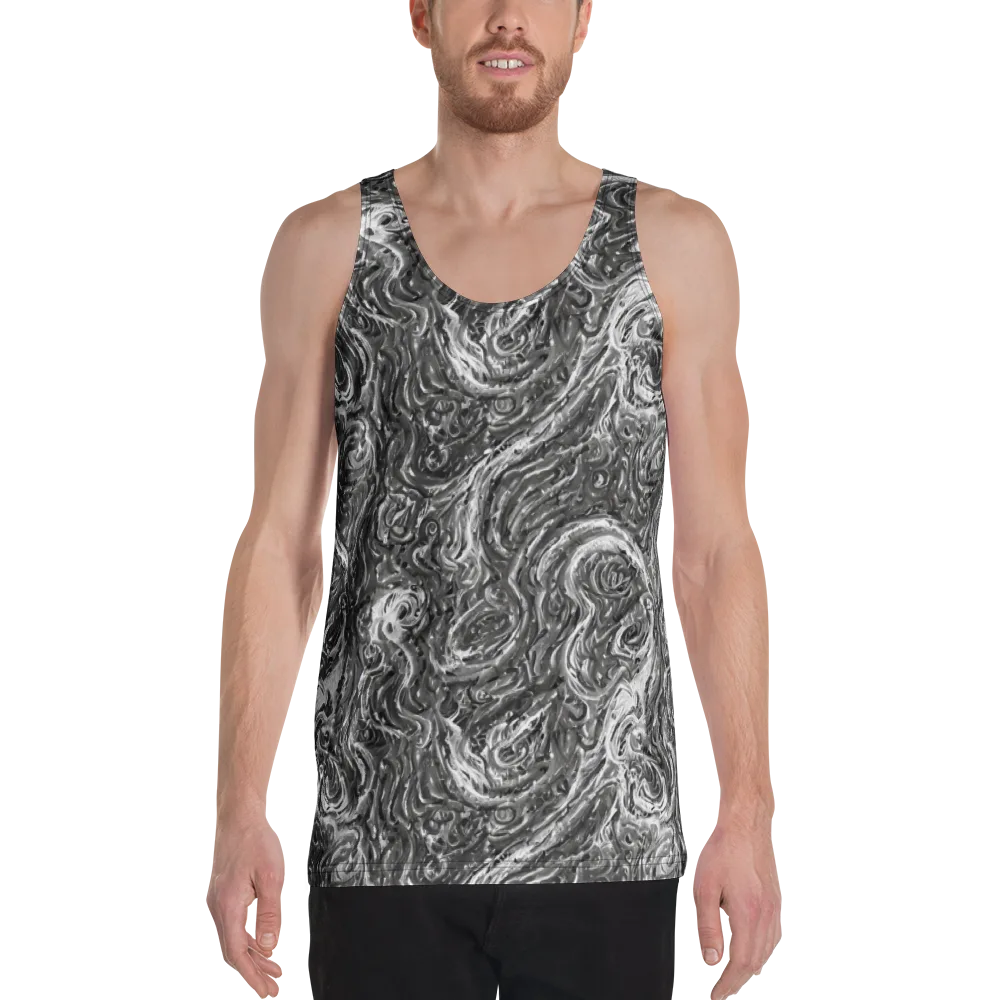 Nebulous Night on Men's Tank Top — Front