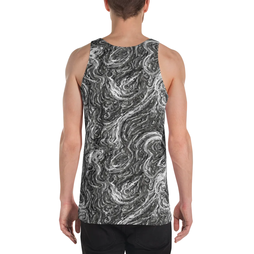 Nebulous Night on Men's Tank Top — Back