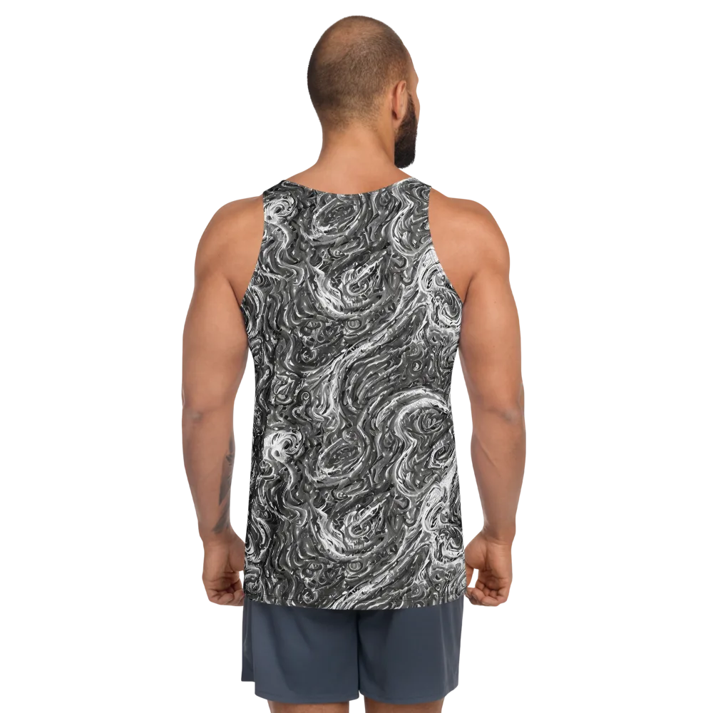 Nebulous Night on Men's Tank Top — Back