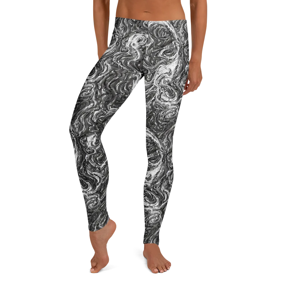 Nebulous Night on Leggings — Front