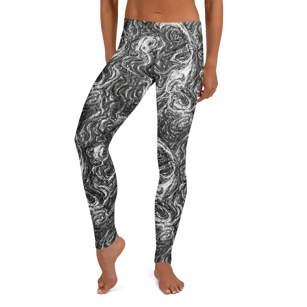 Nebulous Night on Leggings — Front