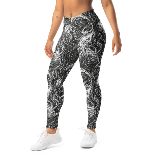 Nebulous Night on a Leggings