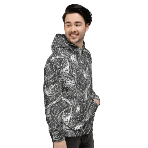 Nebulous Night on a Hoodie