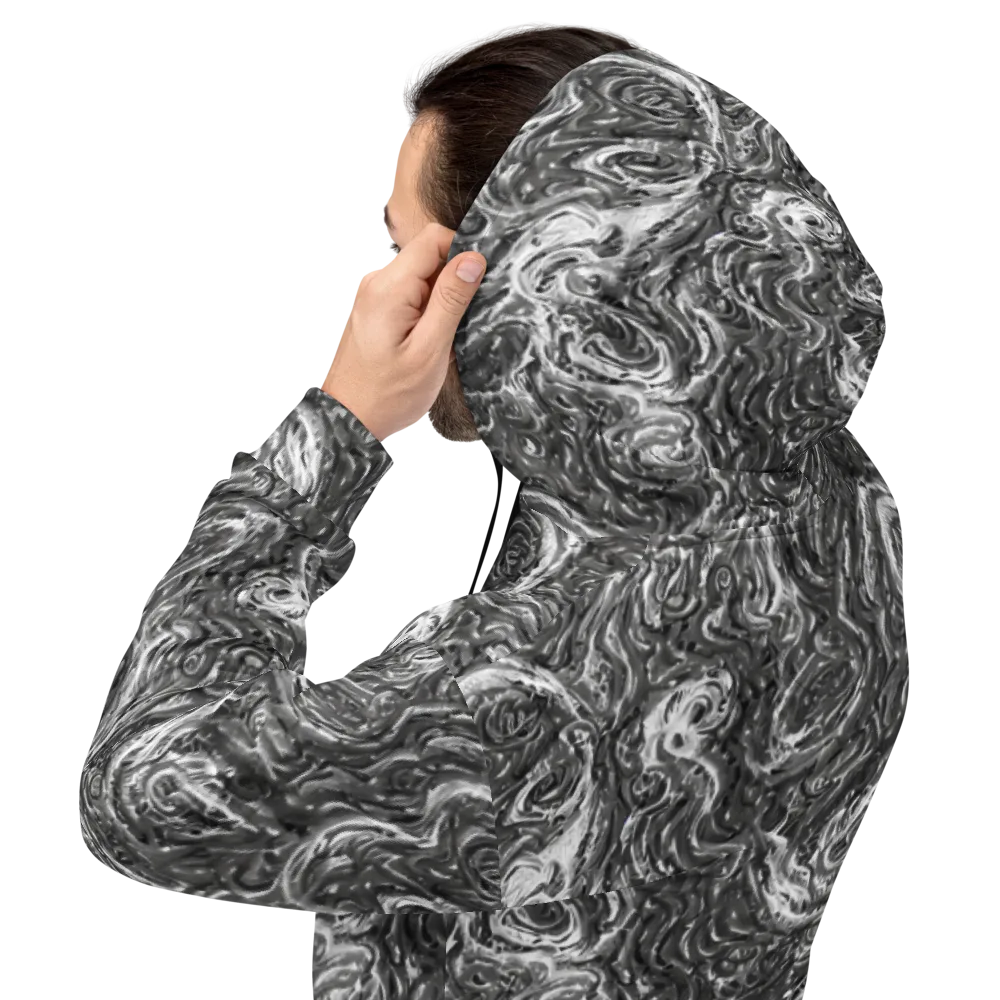 Nebulous Night on Hoodie — Back