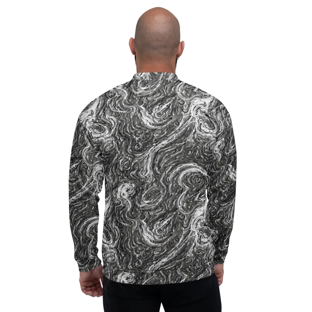 Nebulous Night on Bomber Jacket — Back