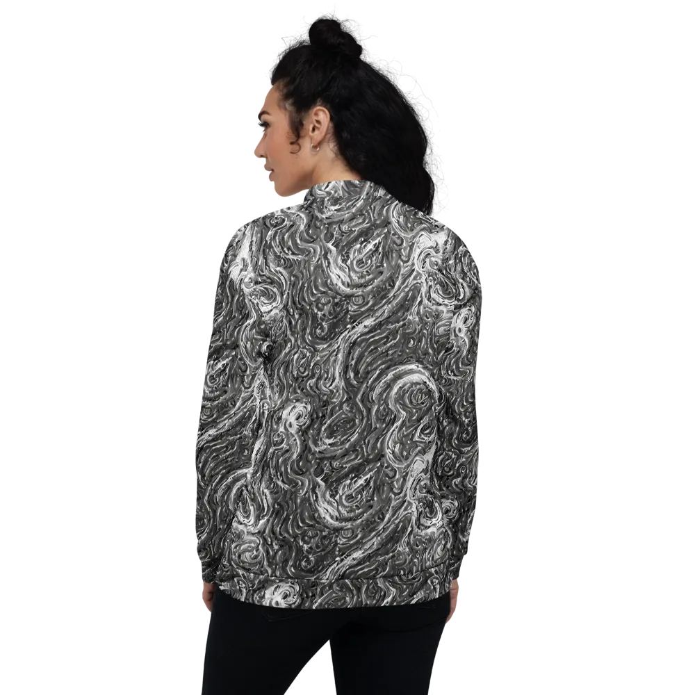 Nebulous Night on Bomber Jacket — Back