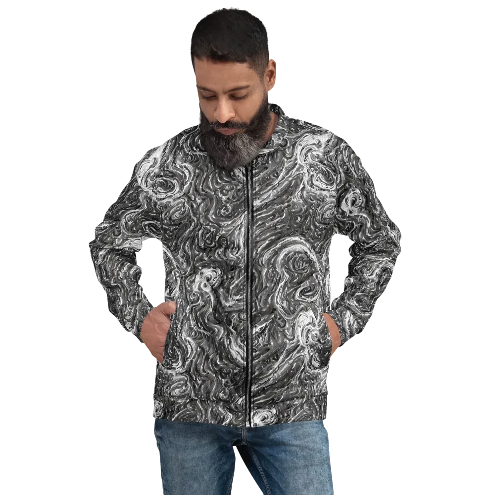 Nebulous Night on Bomber Jacket — Front