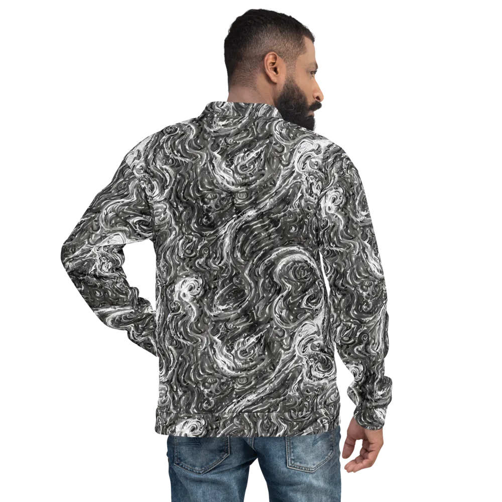Nebulous Night on Bomber Jacket — Back