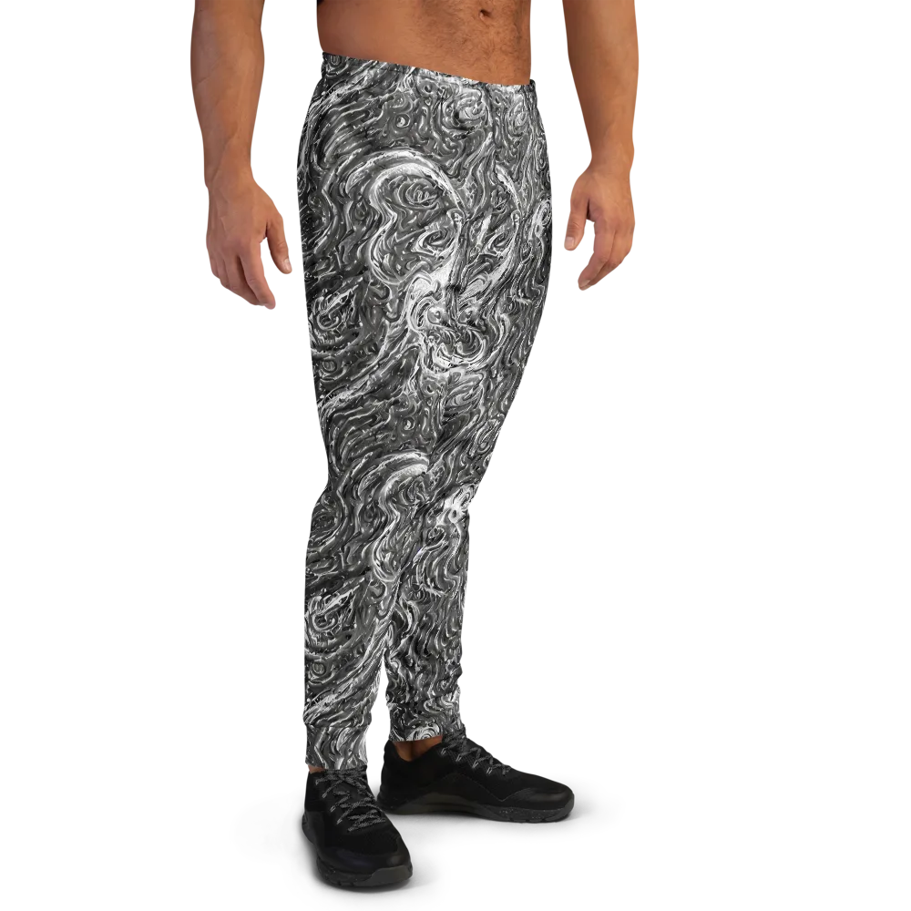 Nebulous Night on Men's Joggers — Right