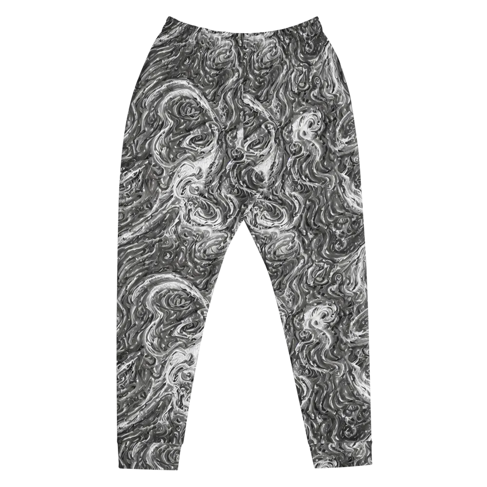 Nebulous Night on Men's Joggers — Front