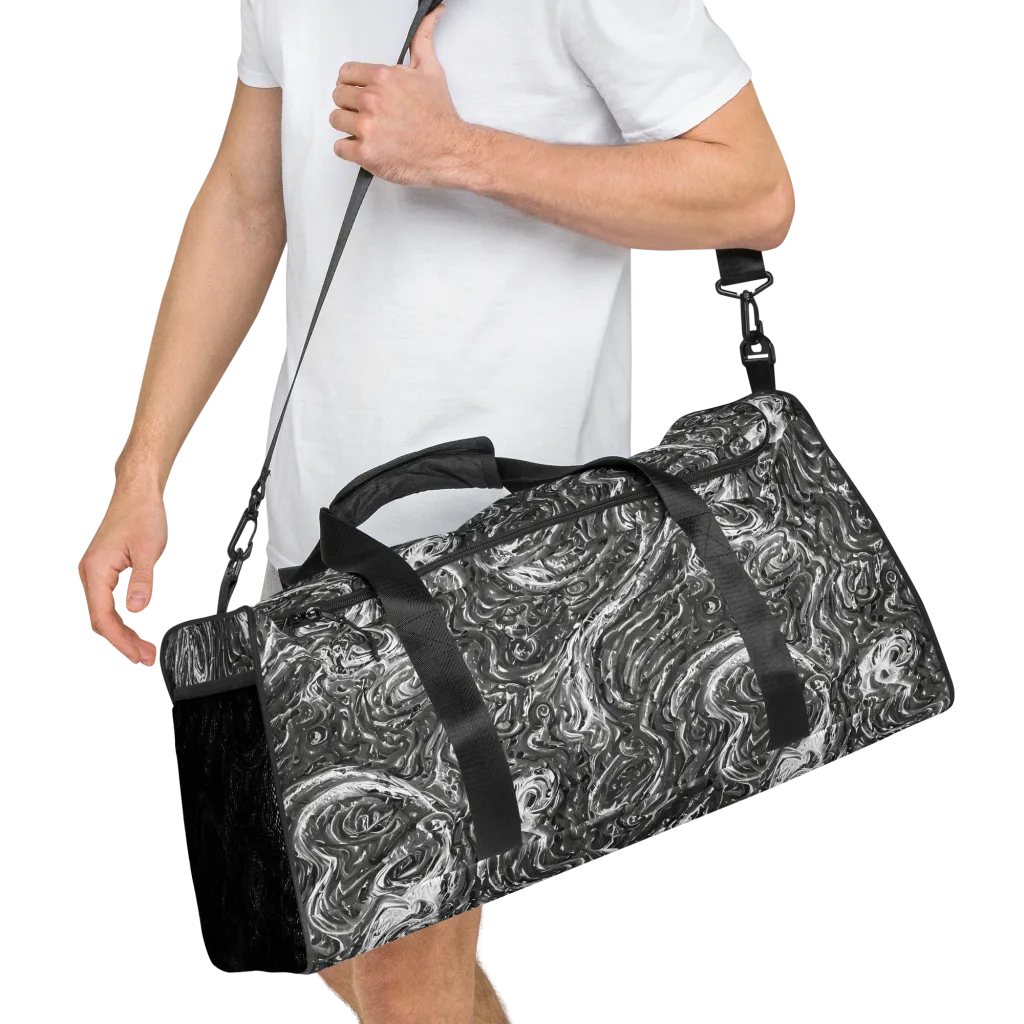 Nebulous Night on Duffle Bag — Right Front