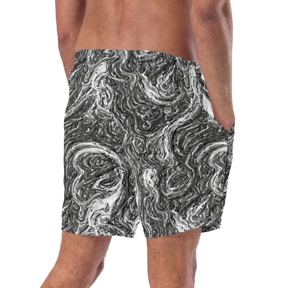Nebulous Night on Swim Trunks — Right Back