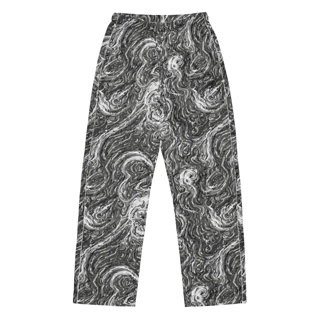 Nebulous Night on Women's Pajama Pants — Front