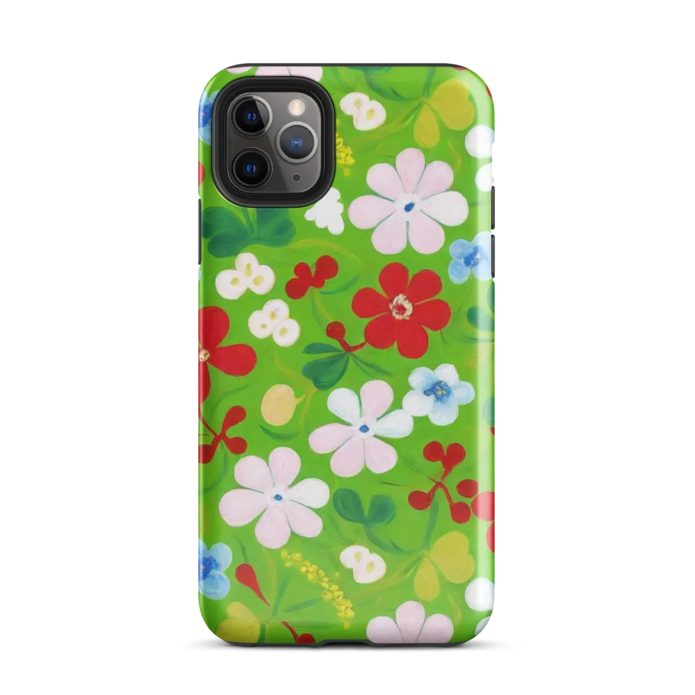 Verdant Gardenia on Tough Case for iPhone® — Front