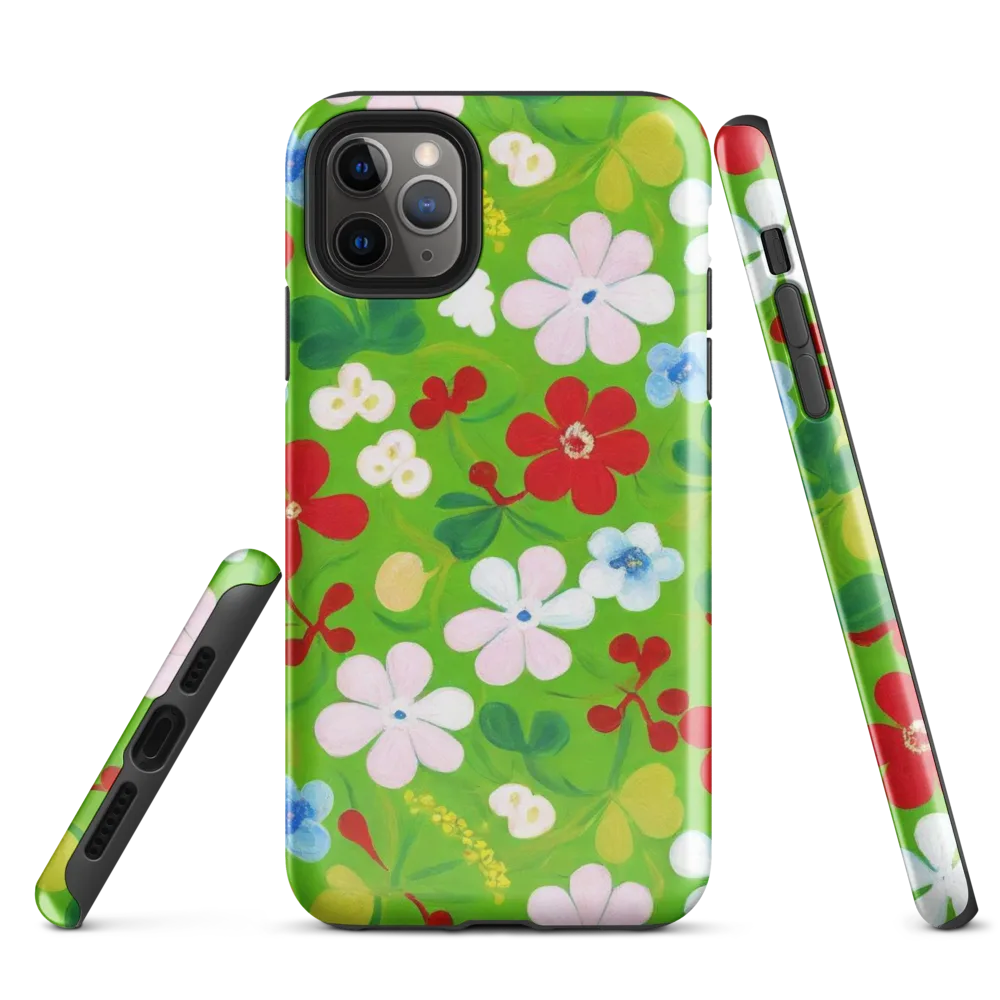 Verdant Gardenia on Tough Case for iPhone® — Front