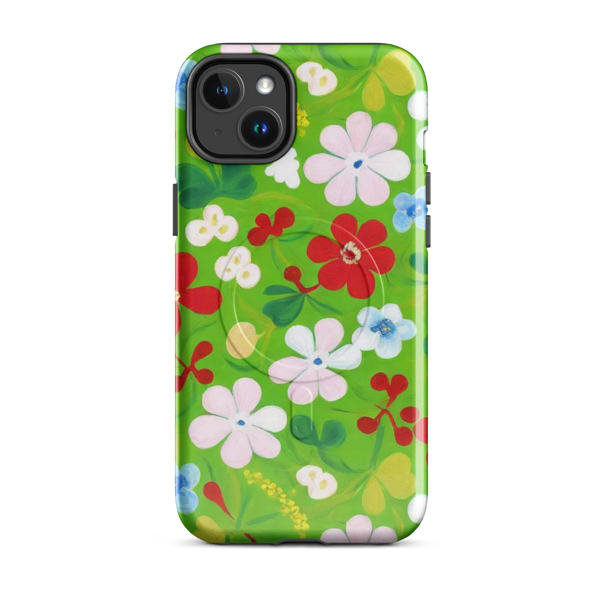 Verdant Gardenia on MagSafe Tough Case for iPhone® — Front