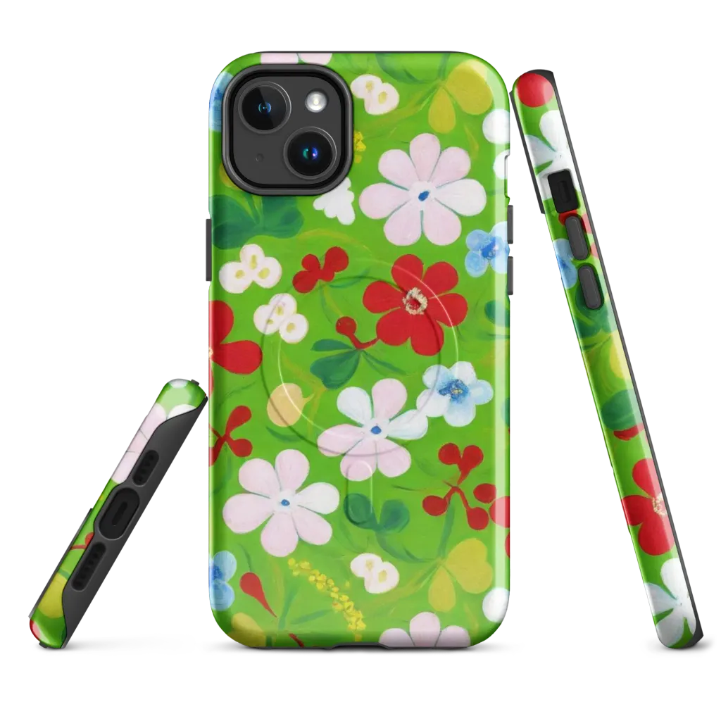 Verdant Gardenia on MagSafe Tough Case for iPhone® — Front
