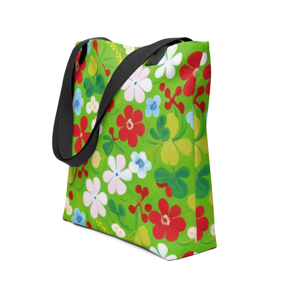 Verdant Gardenia on Tote Bag — Front