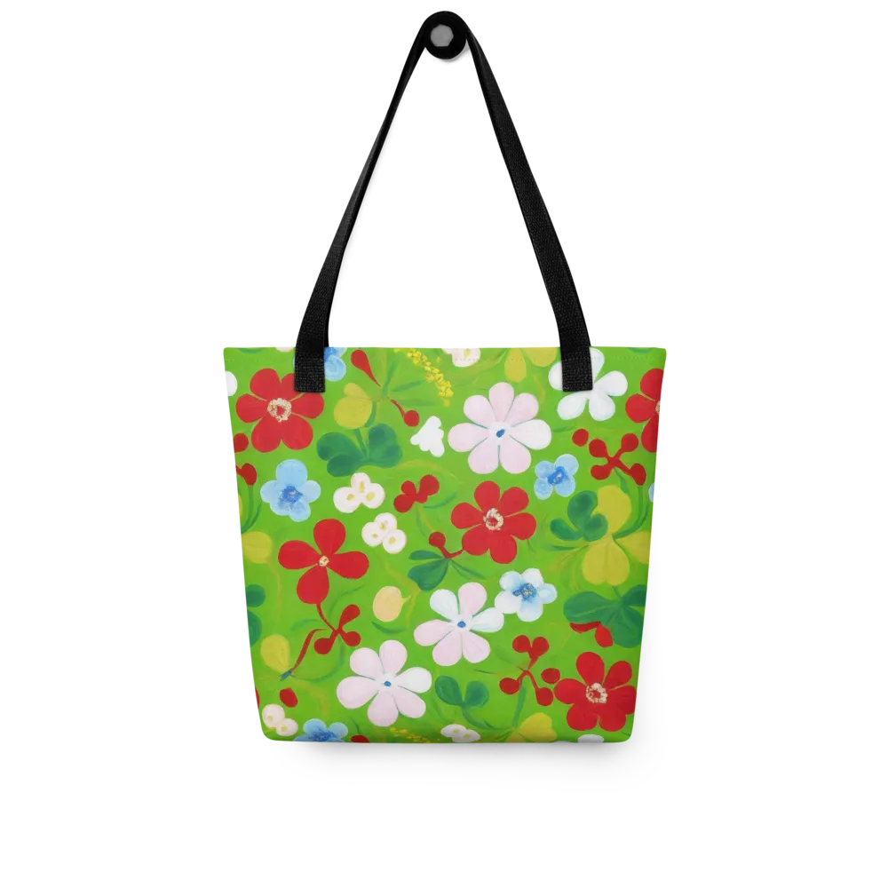 Verdant Gardenia on Tote Bag — Front