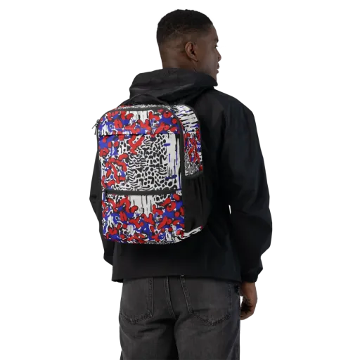 Redline Carnival on a Utility Backpack
