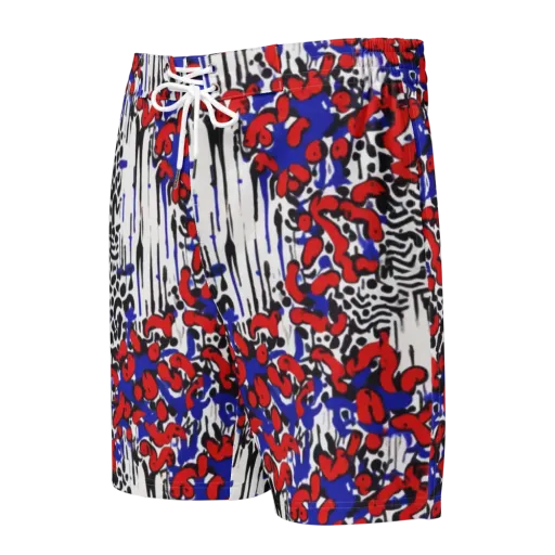 Redline Carnival on a Men's Board Shorts