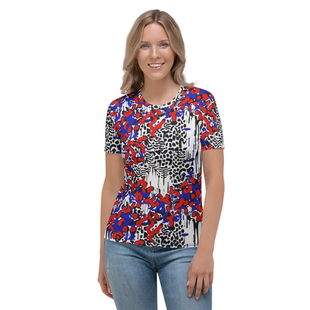 Redline Carnival on Women's Crew Neck T-Shirt — Front