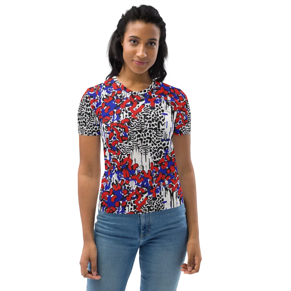 Redline Carnival on Women's Crew Neck T-Shirt — Front