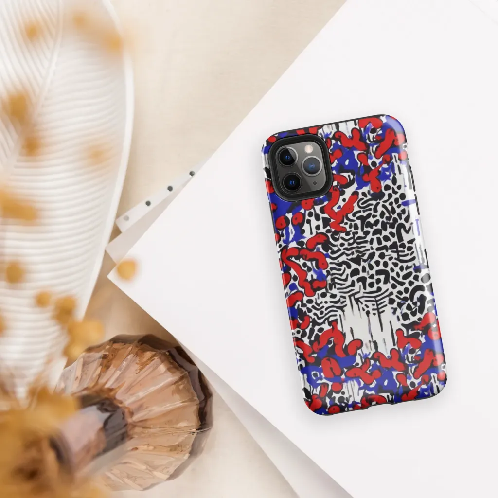 Redline Carnival on Tough Case for iPhone® — Front