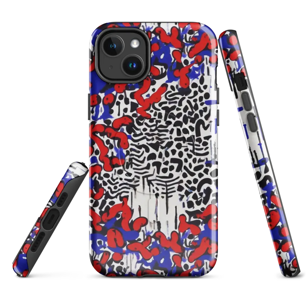 Redline Carnival on MagSafe Tough Case for iPhone® — Front