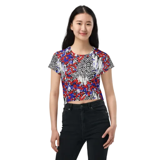 Redline Carnival on a Crop Tee