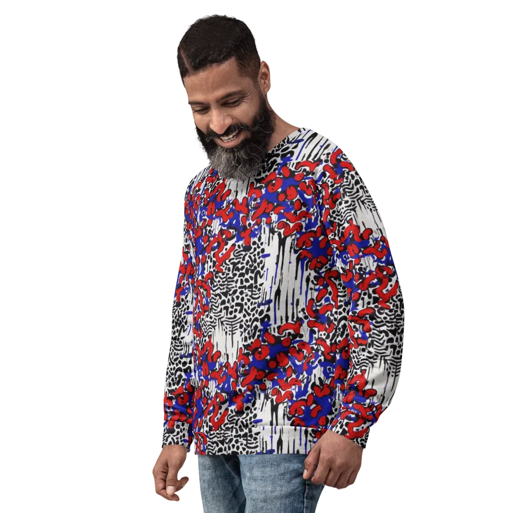Redline Carnival on Sweatshirt — Left Front