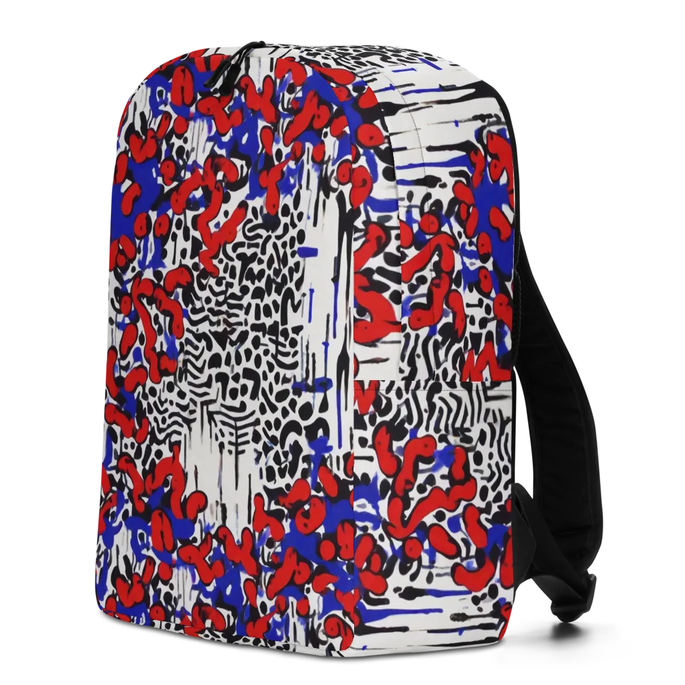 Redline Carnival on Minimalist Backpack — Left