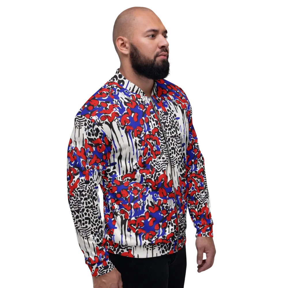 Redline Carnival on Bomber Jacket — Right