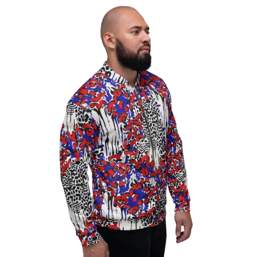 Redline Carnival on a Bomber Jacket