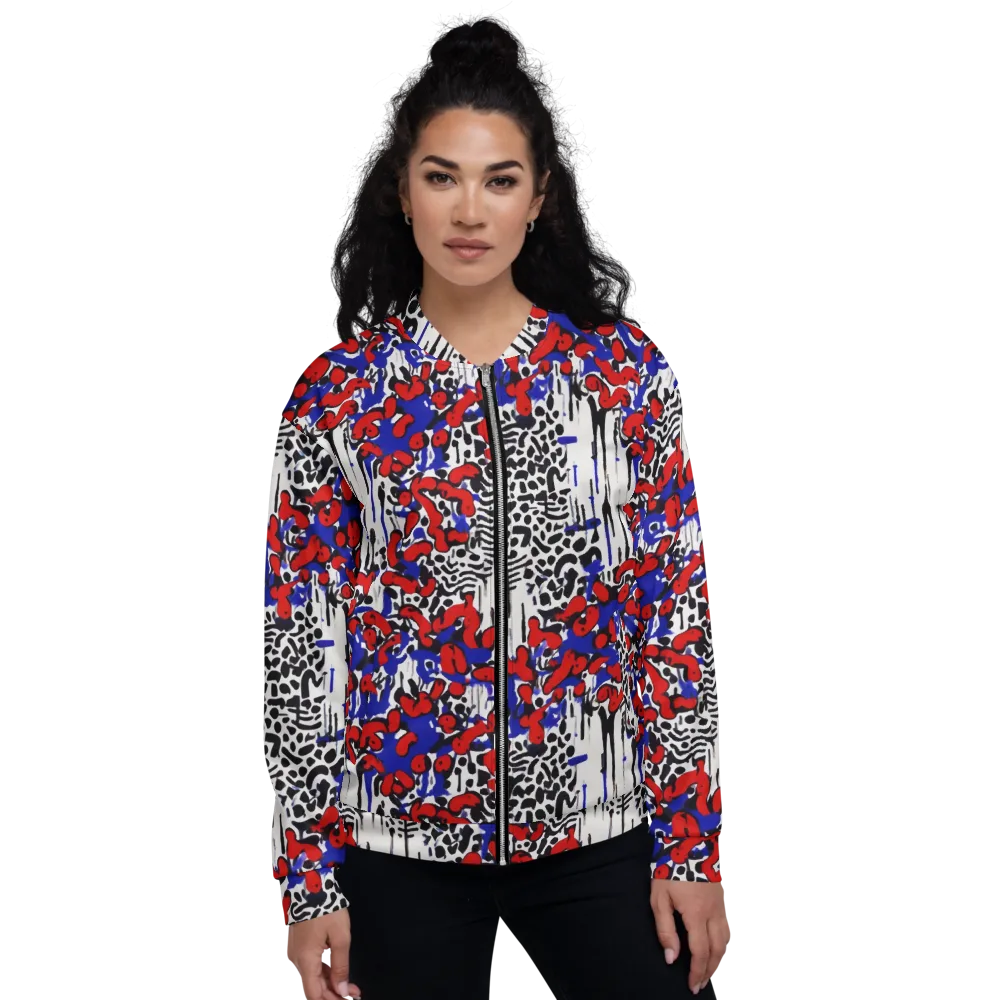 Redline Carnival on Bomber Jacket — Front