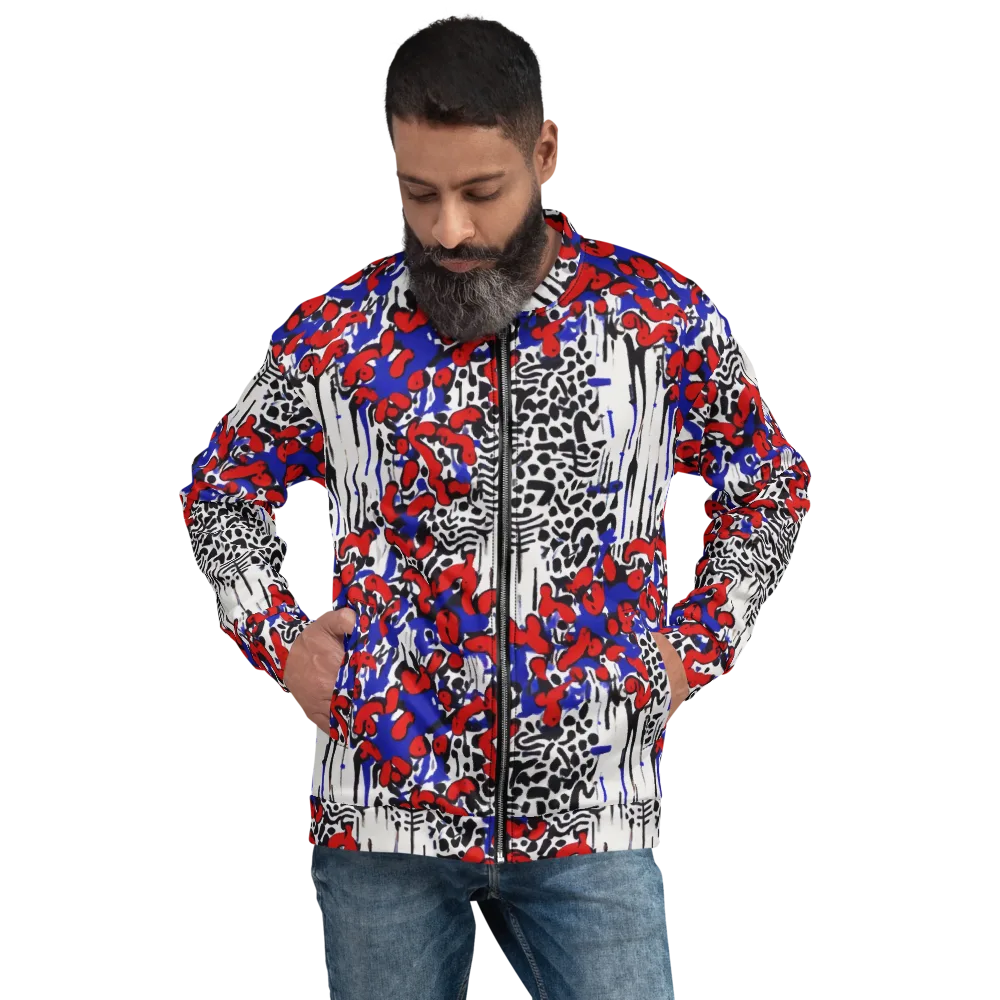 Redline Carnival on Bomber Jacket — Front