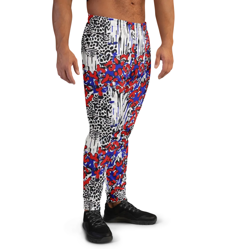 Redline Carnival on Men's Joggers — Right