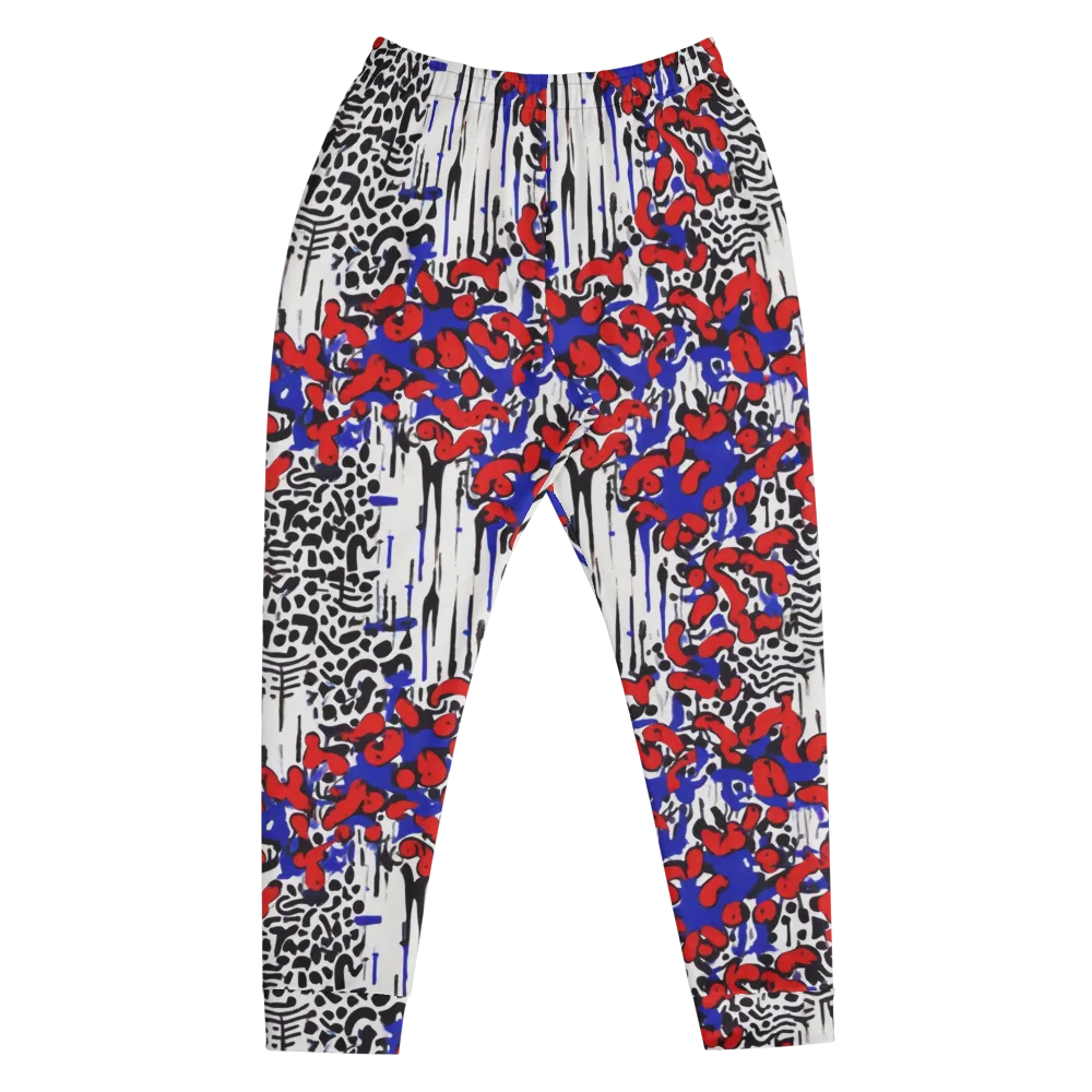 Redline Carnival on Men's Joggers — Front