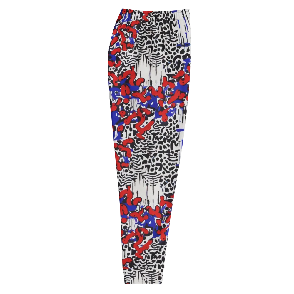 Redline Carnival on Men's Joggers — Right