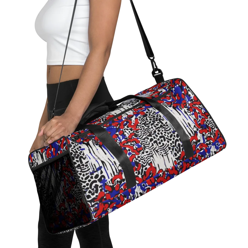 Redline Carnival on Duffle Bag — Front
