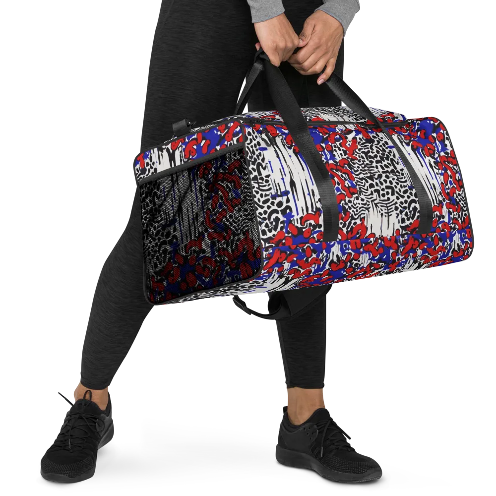 Redline Carnival on Duffle Bag — Right Front